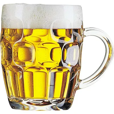 Кружка для пива «Британия» стекло 0,57л D=95/65,H=125,B=135мм прозр., Объем по данным поставщика (мл): 570, изображение 2