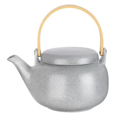 Чайник заварочный «Сейко» фарфор 1,05л ,H=10,B=15см серый