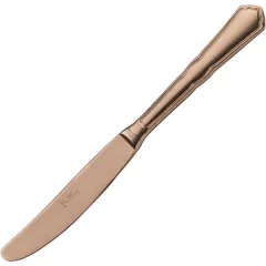 Table knife “Settecento Bronze”  stainless steel  metal.