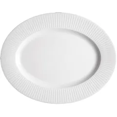 Dish “Willow” oval  porcelain , L=33cm  white