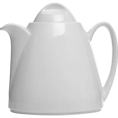 Чайник заварочный «Лив» фарфор 0,6л D=7см белый, Объем по данным поставщика (мл): 600