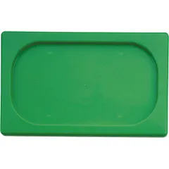 Lid for gastronorm container GN 1/9  polyprop. , H=20, L=176, B=108mm  green.