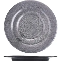 Saucer “Milky Way”  porcelain  D=98mm  black, white