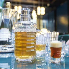 Штоф «Аршитект» с крышкой хр.стекло 0,75л прозр., изображение 2