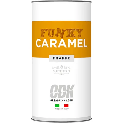 Смесь сухая для приготовления напитков «Фраппе Карамельный» ODK 1 кг сталь D=10,H=19см