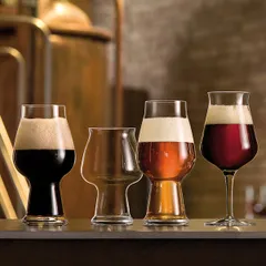 Бокал для пива «Биратэк» хр.стекло 420мл D=89,H=200мм прозр., изображение 2