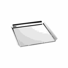 Square tray “Sky”  stainless steel , L=14, B=14cm  silver.