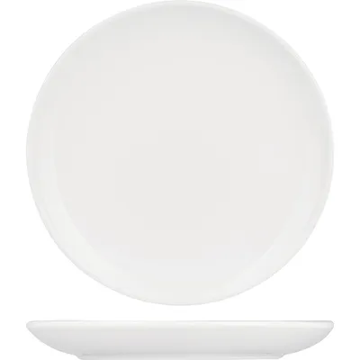 Тарелка «Кунстверк» мелкая фарфор D=150,H=17мм белый, Диаметр (мм): 150