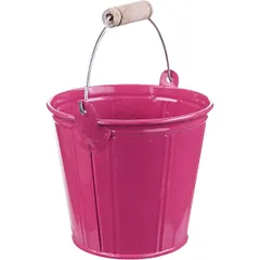 Container for snacks “Bucket”  metal  0.6 l  D=110, H=95mm  assorted.