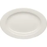 Блюдо «Кашуб-хел» овальное фарфор ,H=3,L=28,B=20см белый