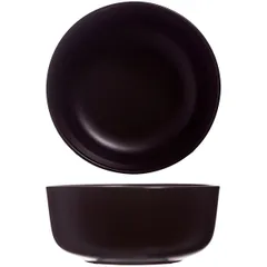 Salad bowl ceramics D=150,H=68mm black