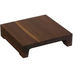 Buffet stand walnut ,H=80,L=325,B=325mm wood theme