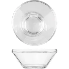 Салатник стекло 0,55л D=153,H=65мм прозр., изображение 2