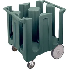 Trolley for plates D=289-311mm, with cover polyethylene ,H=81,L=83,B=70cm gray