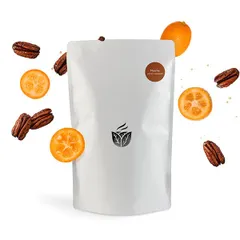 Смесь сухая для приготовления напитков (уценка) «Пекан-кумкват» для матчи латте 500г картон,пластик 