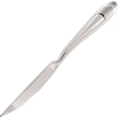 Нож д/стейка с ручкой эрго «Анзо» сталь нерж. ,L=230/105,B=16мм металлич.