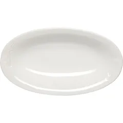 Селедочница «Мелодия» фарфор ,H=35,L=237,B=152мм белый, изображение 2