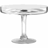 Подставка для торта стекло D=23,5,H=18см