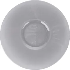 Тарелка «Виллоу» мелкая с широким бортом стекло D=28,5см серый