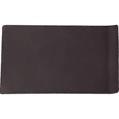 Блюдо для подачи «Базальт» керамика ,H=20,L=332,B=200мм черный