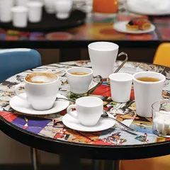 Блюдце «Кейрвейр» стекло D=160,H=18мм белый, изображение 2