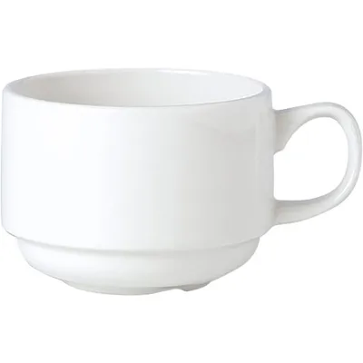 Чашка чайная «Симплисити» фарфор 285мл D=9,H=6см белый, Объем по данным поставщика (мл): 285, изображение 4