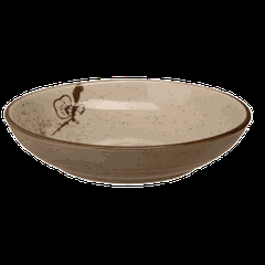 Салатник «Сакура» фарфор D=12см бежев.,коричнев.