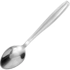 Coffee spoon “Euro”  stainless steel , L=115/37, B=23mm  metal.