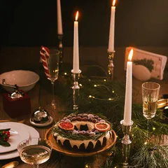 Набор подсвечников[2шт] сталь D=70,H=175мм металлич., изображение 4