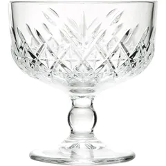 Креманка «Таймлесс» стекло 275мл D=98,H=102,5мм прозр., изображение 2