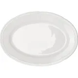 Блюдо «Увертюра» овальное фарфор ,H=3,L=26,B=18см белый