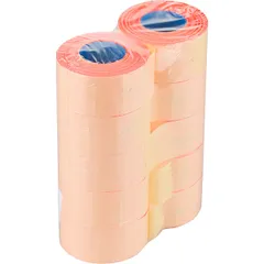 Этикет-лента 26*16/800 красная прямая (150)[10шт]