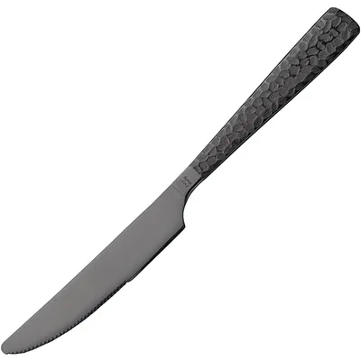 Нож столовый «Пэлас Мартеллато Трэжер Блэк» сталь нерж. черный