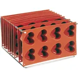 Подставка для кондит.форм сталь нерж. ,H=19,5,L=29,5,B=26,5см металлич.