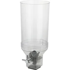 Flask with dispenser for muesli dispensers “Rotation”  polycarbonate  4.5 l  D=24 cm  clear.