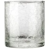 Old fashion “Crackle” glass 230ml D=8,H=9cm clear.