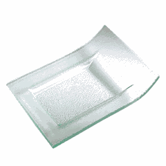 Блюдо «Криэйшнс» прямоугольное стекло ,L=30,B=23см прозр.