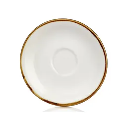 Блюдце кофейное d=12 cм,фарфор,серия "GLEAM", By Bone