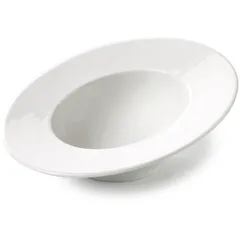 Deep plate with rim “Sphere Matt”  porcelain  170 ml  D=18 cm  white