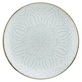 Тарелка «Мурано» десертная керамика D=20,H=2см св.зелен.