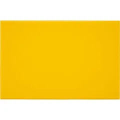 Доска разделочная пластик ,H=12,L=380,B=250мм желт.