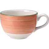 Чашка чайная «Рио Пинк» фарфор 228мл D=9,H=6см белый,розов.