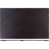 Блюдо для подачи сланец натур. ,H=5,L=400,B=250мм черный