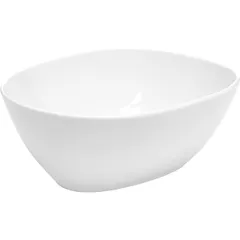 Salad bowl “Isola”  porcelain  0.6 l , H=63, L=171, B=140mm  white