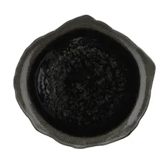 Тарелка «Риф Вертиго» мелкая фарфор ,H=3,L=32,B=30см черный