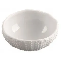 Salad bowl “Mediter”  porcelain  D=50, H=25, B=55mm  white, matte