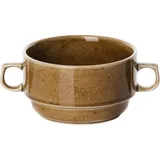 Чашка бульонная «Кантри Стайл» фарфор 330мл D=100,H=55мм зелен.