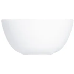 Salad bowl “Evolutions White” glass 400ml D=12cm white