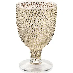 Wine glass “Special” glass 300ml D=83,H=138mm gold