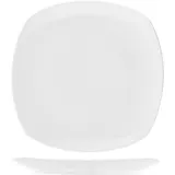 Тарелка «Гамма» мелкая квадратная фарфор ,L=25,B=25см белый